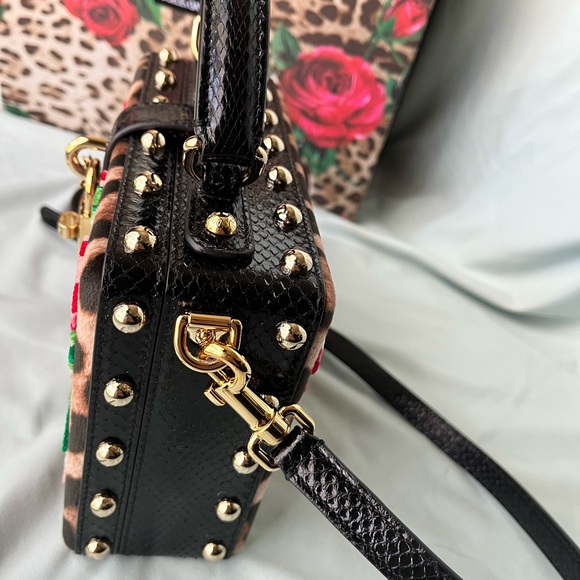 Dolce & Gabbana Velvet Box Bag - Picture 7 of 9